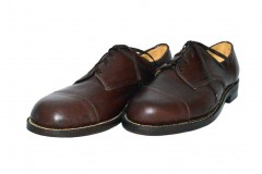 Brown Men's Oxford with Toe Cap