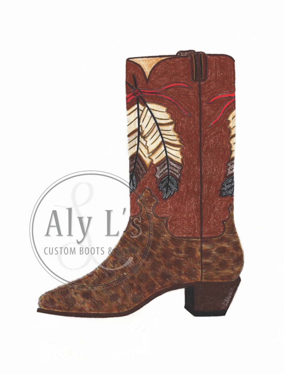 Custom Designed Cowboy Boots Catalog - Aly L's Custom Boots & Shoes
